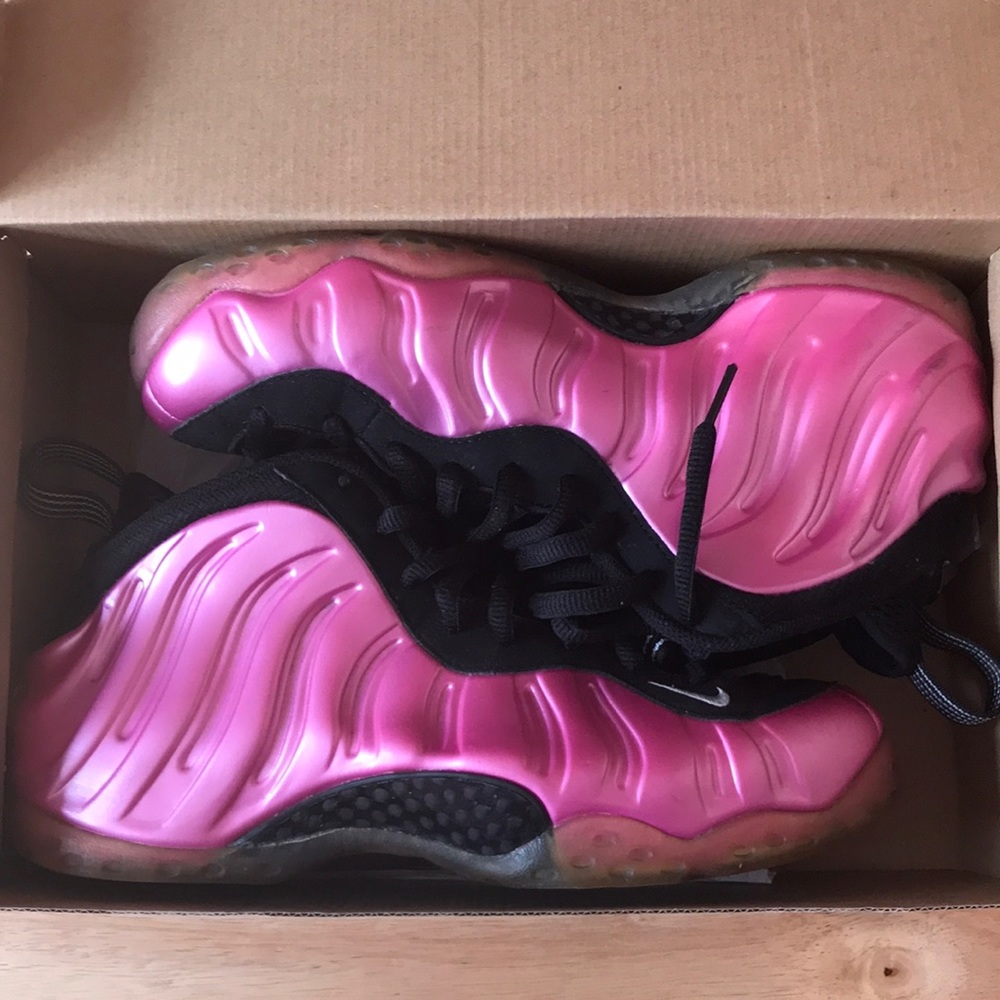 Pink pearl Nike foamposites. 2013 release.